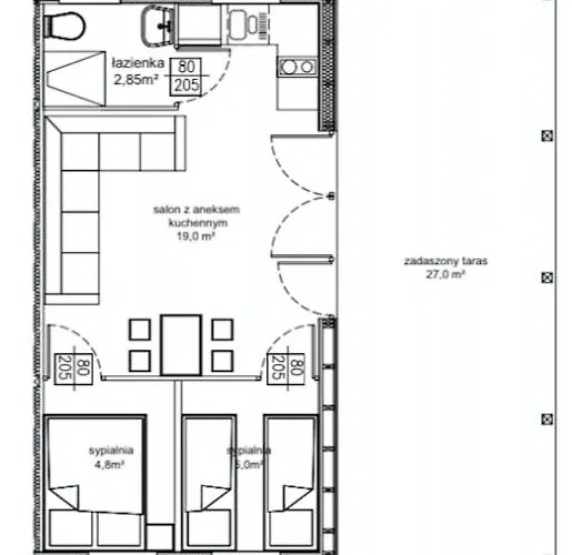 W Lipnicy Apartamento *